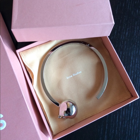 Acne Studios Jewelry - Acne studios skull collar, necklace, brand new